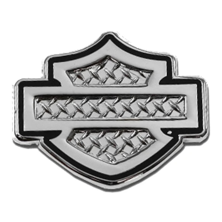 Harley-Davidson® 1.5 inch Toolbox Bar & Shield Logo Metal Pin  Silver Finish