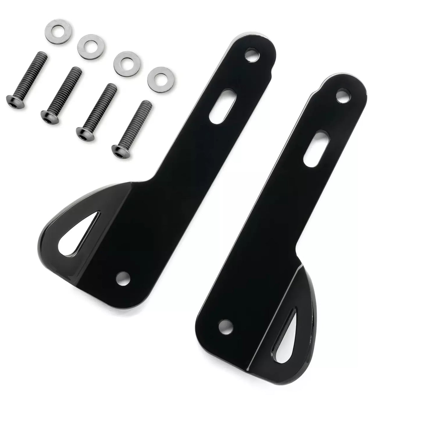 93500030 Harley-Davidson® "Tie Down Brackets, BLACK"