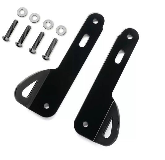 93500030 Harley-Davidson® "Tie Down Brackets, BLACK"