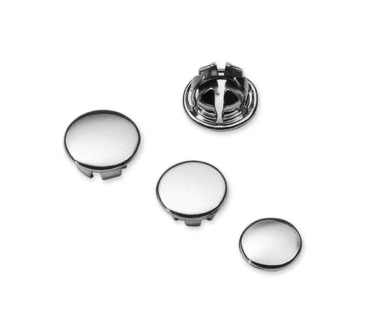 94531-95 - Harley-Davidson® "HD Logo,&nbsp; Plugs,3/8-Chrome"