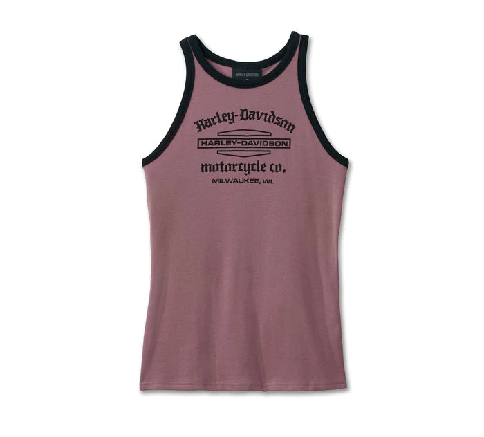 Harley-Davidson® Women's Stacked Bar & Shield Racerback Tank