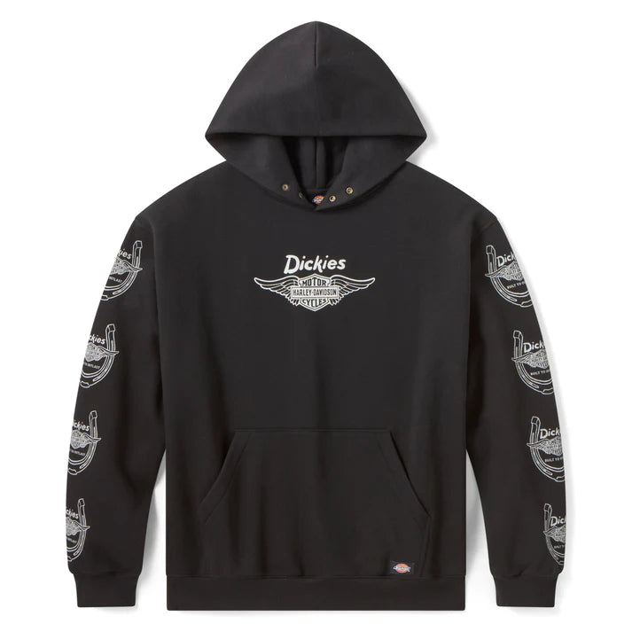 Harley-Davidson® Men's Dickies® x H-D® Winged Horseshoe Oversized Pullover Hoodie