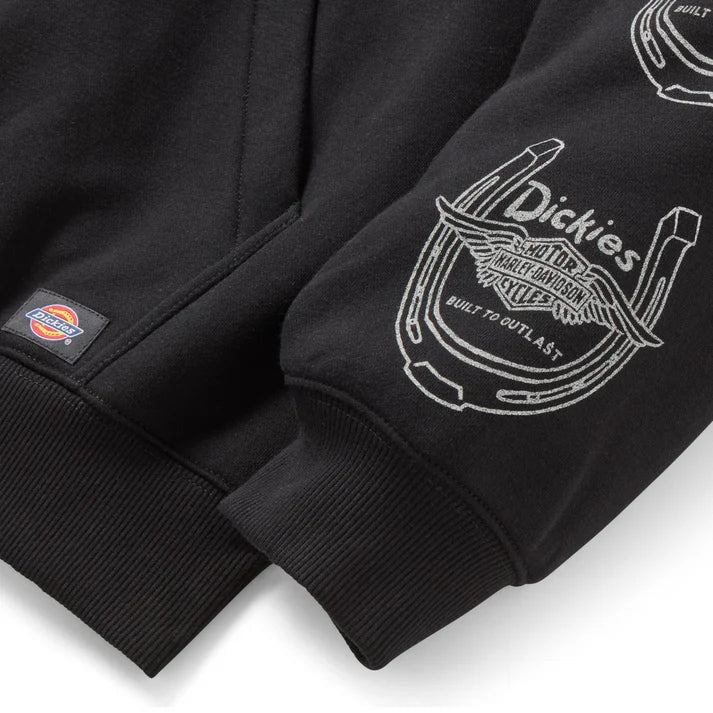 Harley-Davidson® Men's Dickies® x H-D® Winged Horseshoe Oversized Pullover Hoodie