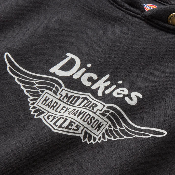 Harley-Davidson® Men's Dickies® x H-D® Winged Horseshoe Oversized Pullover Hoodie