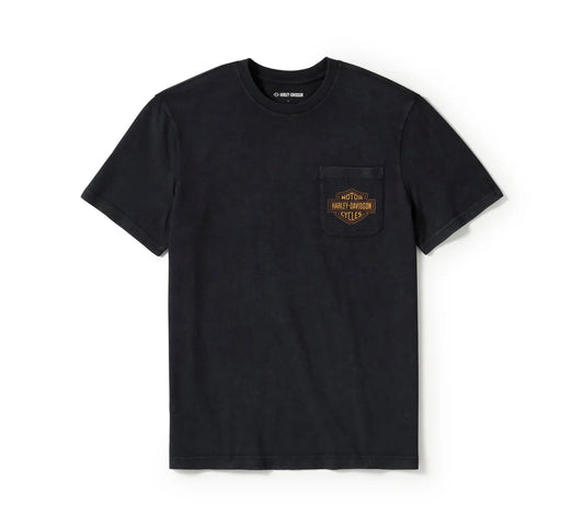 Harley-Davidson® Men's Lightning Bolt Pocket Tee