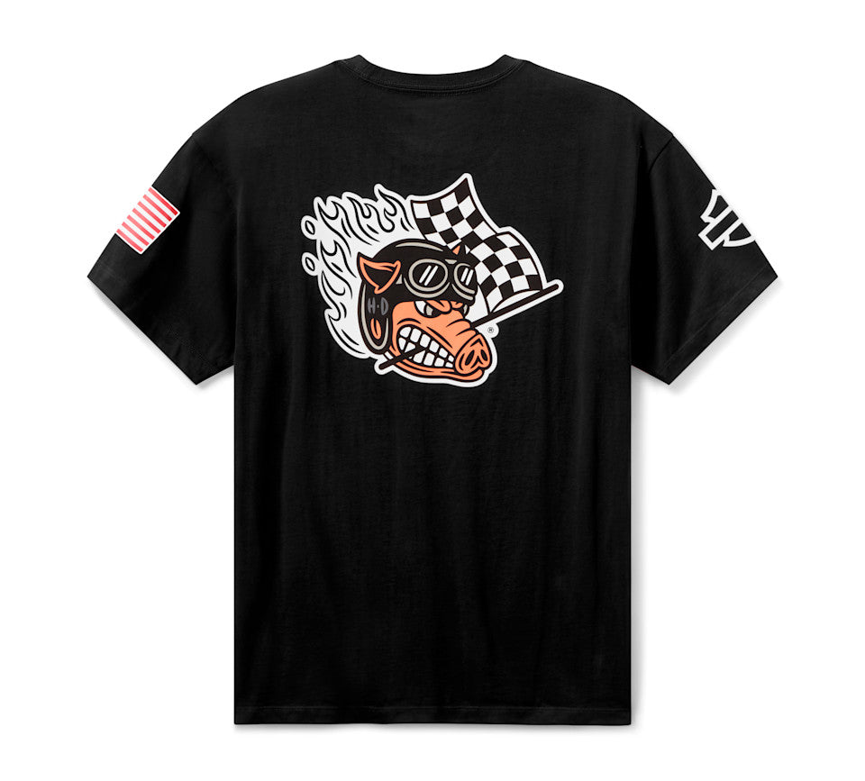 Harley-Davidson® 2026 Factory Racing Fast Johnnie Tee - Harley Black
