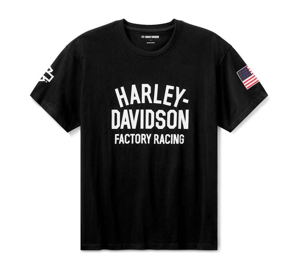 Harley-Davidson® 2026 Factory Racing Fast Johnnie Tee - Harley Black