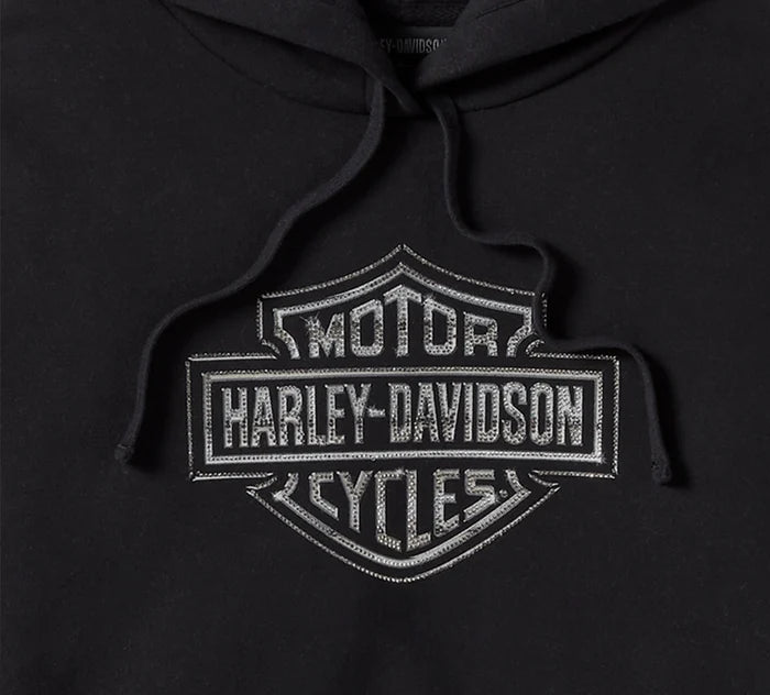 Harley-Davidson® Women's Essential Bling Pullover Fleece Hoodie