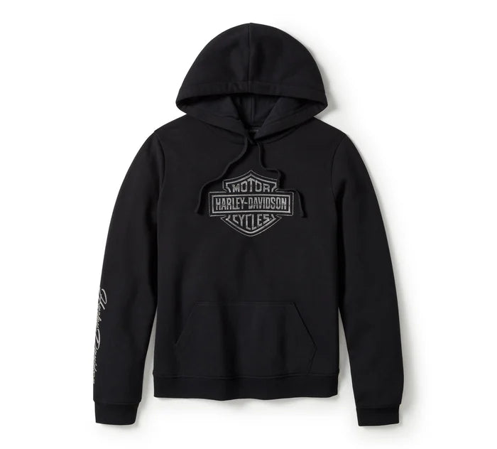 Harley-Davidson® Women's Essential Bling Pullover Fleece Hoodie