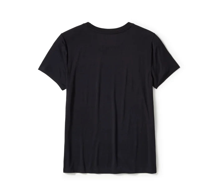 Harley-Davidson® Women's Essential Bling Crew Neck Tee -