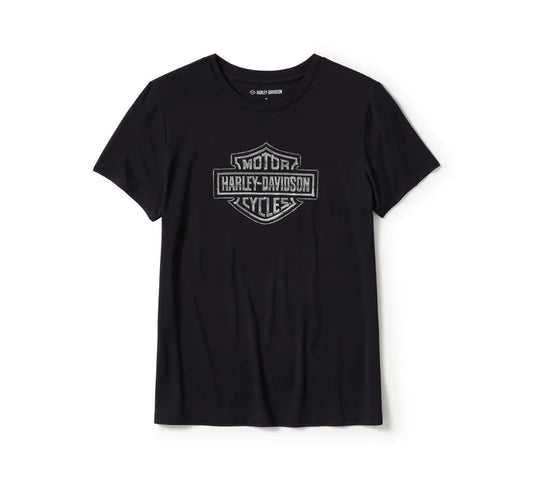 Harley-Davidson® Women's Essential Bling Crew Neck Tee -