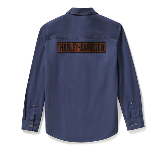 Harley-Davidson Men's Working Man Twill Overshirt