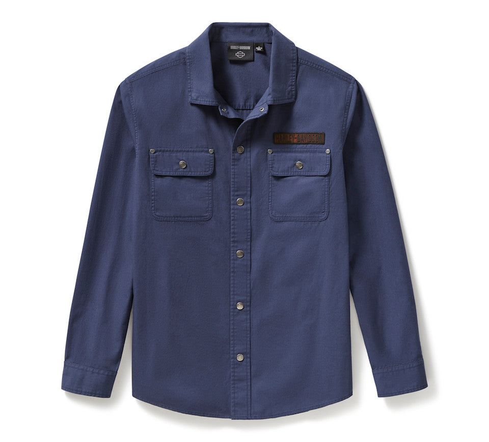 Harley-Davidson Men's Working Man Twill Overshirt