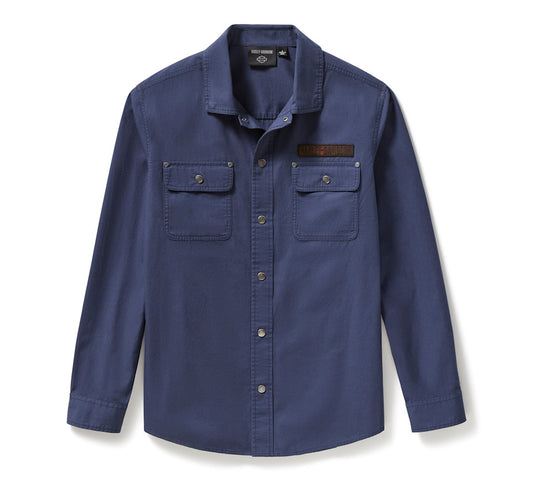 Harley-Davidson Men's Working Man Twill Overshirt