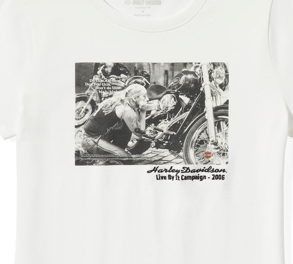 Harley-Davidson Women's Archive Photo Tee