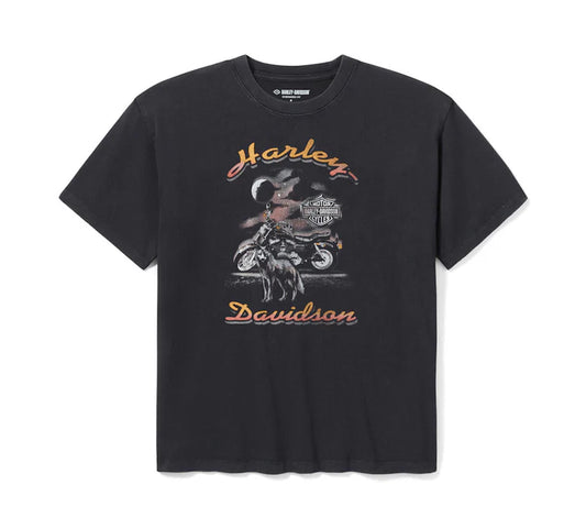 Harley-Davidson Women's Lone Wolf Lowrider Oversized Tee
