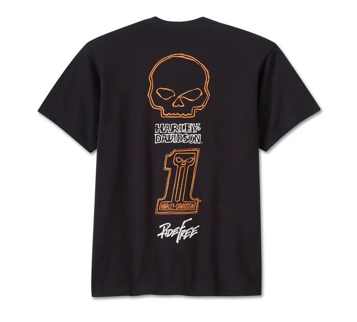 Harley-Davidson® Willie G Ride Free! Tee - True Black
