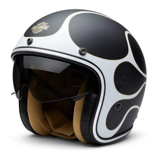 Harley-Davidson® X14 Sun Shield 3/4 Helmet - Flames