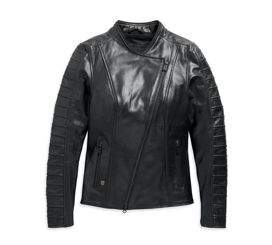 Harley-Davidson® Ozello Women's Perforated Leather Jacket