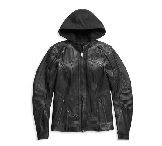 Harley-Davidson® Women's Willie G Auroral II 3-in-1 Leather Riding Jacket
