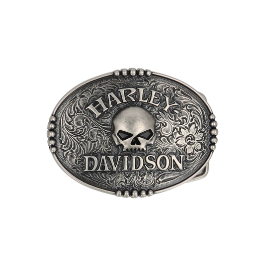 Harley-Davidson® Skull Logo Belt Buckle