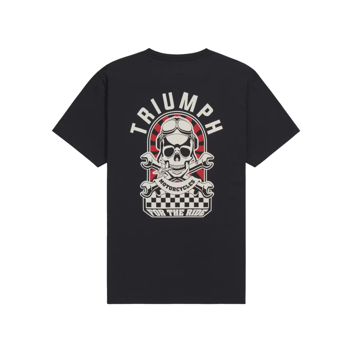 Triumph Hello Moto Black Tee