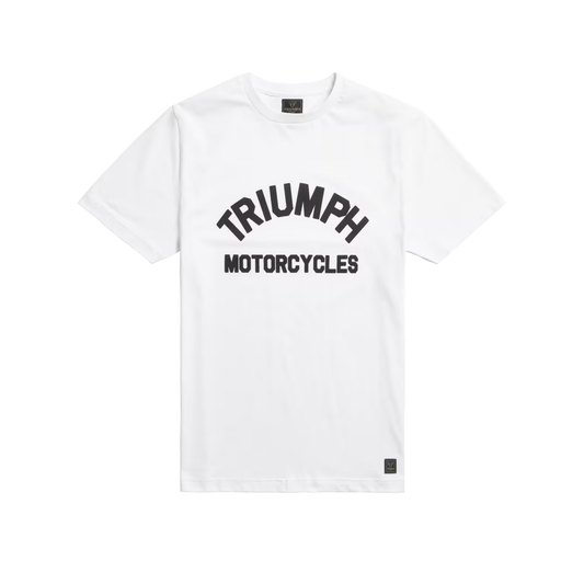 Triumph Burnham White Tee