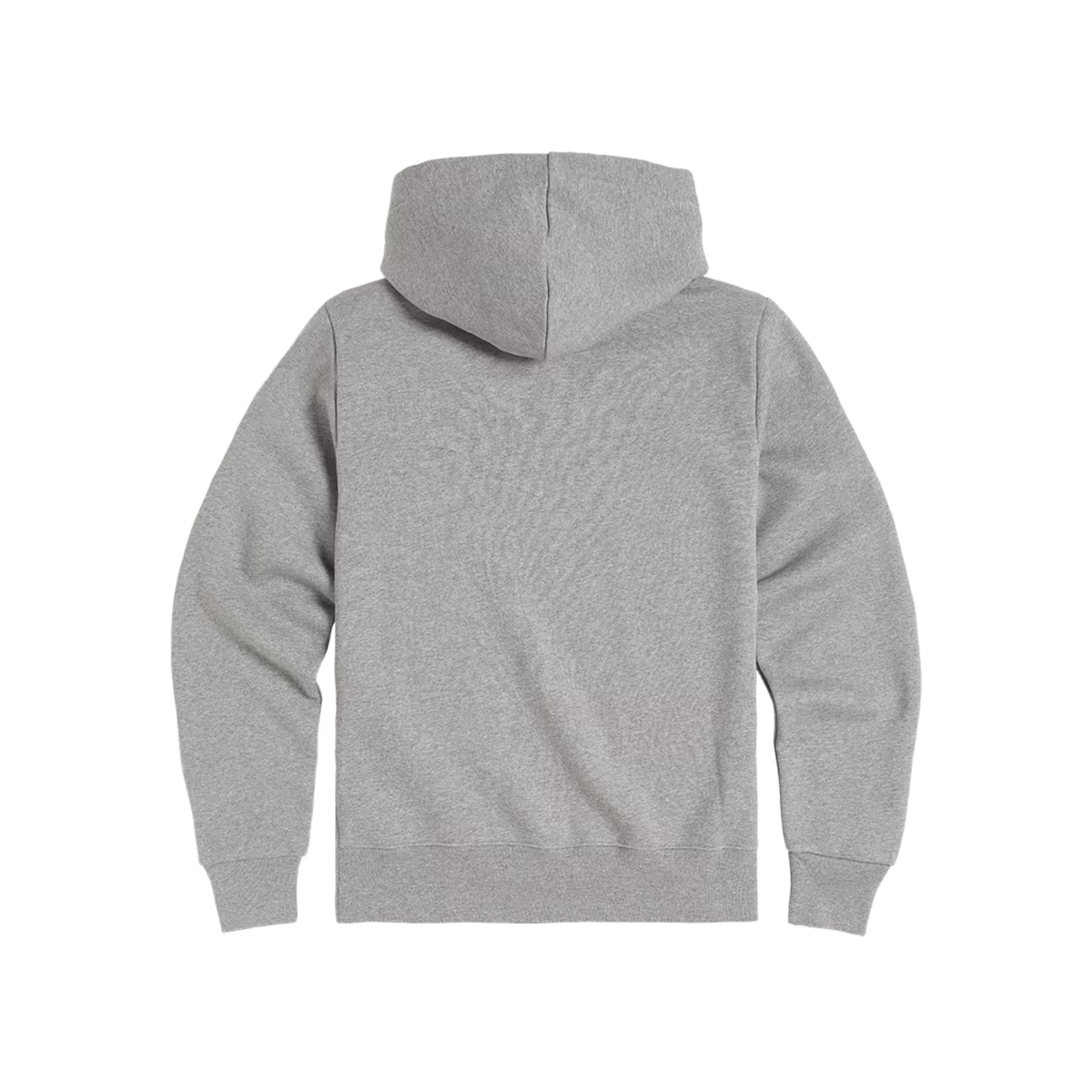 Carrick Arched Lettering Logo Hoodie - Grey Marl