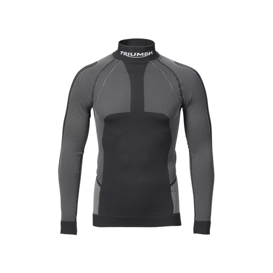 Triumph Long Sleeve Base Layer - Black