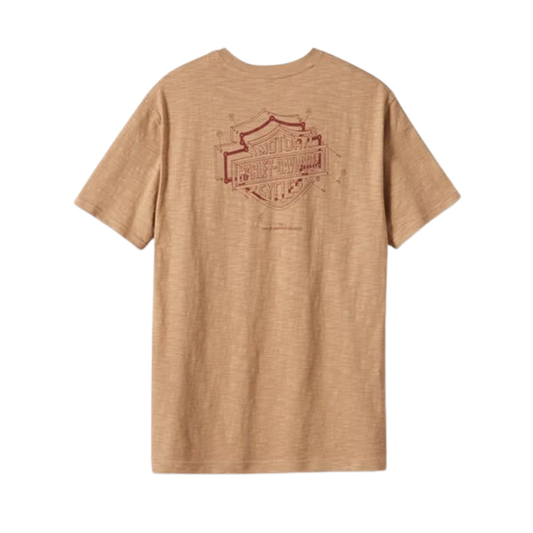 Harley-Davidson® Men's Bar & Shield 3D Pocket Tee