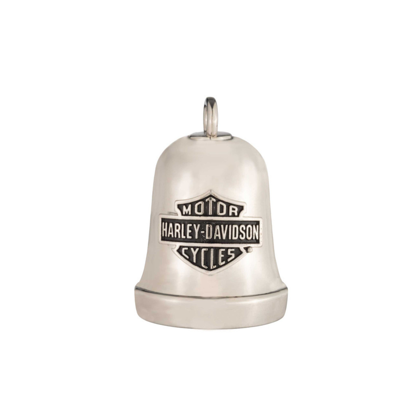 Harley-Davidson® #1 Willie G Skull Ride Bell in Silver Stone Plating and Multicolor Enamel Details