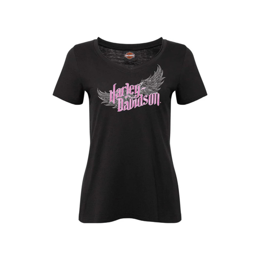 Gasoline Alley Harley-Davidson® Women's Dealer Tee - Crystallize