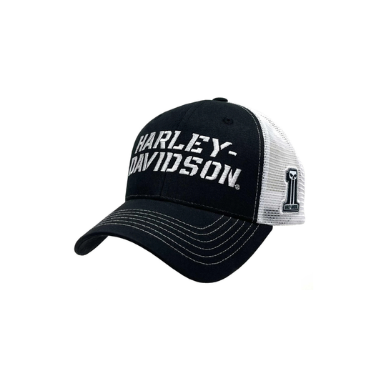 Gasoline Alley Harley-Davidson® Dealer Men's Dark Grit Trucker Cap