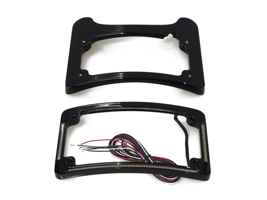 Turn Signal Eliminator Kit – Black With Amber LED’s For Turn Signals. Fits Touring 2014up