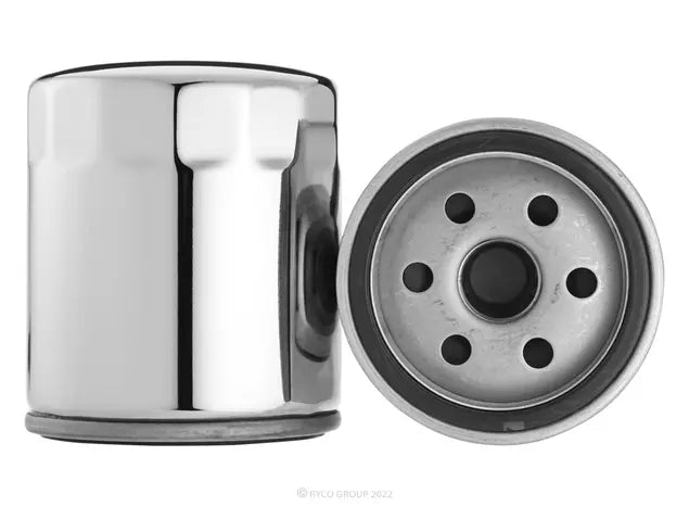 26-109 Custom Chrome Oil Filter - Big Twin