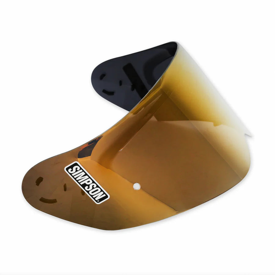 Simpson Ghost Bandit Gold Exterior Helmet Shield