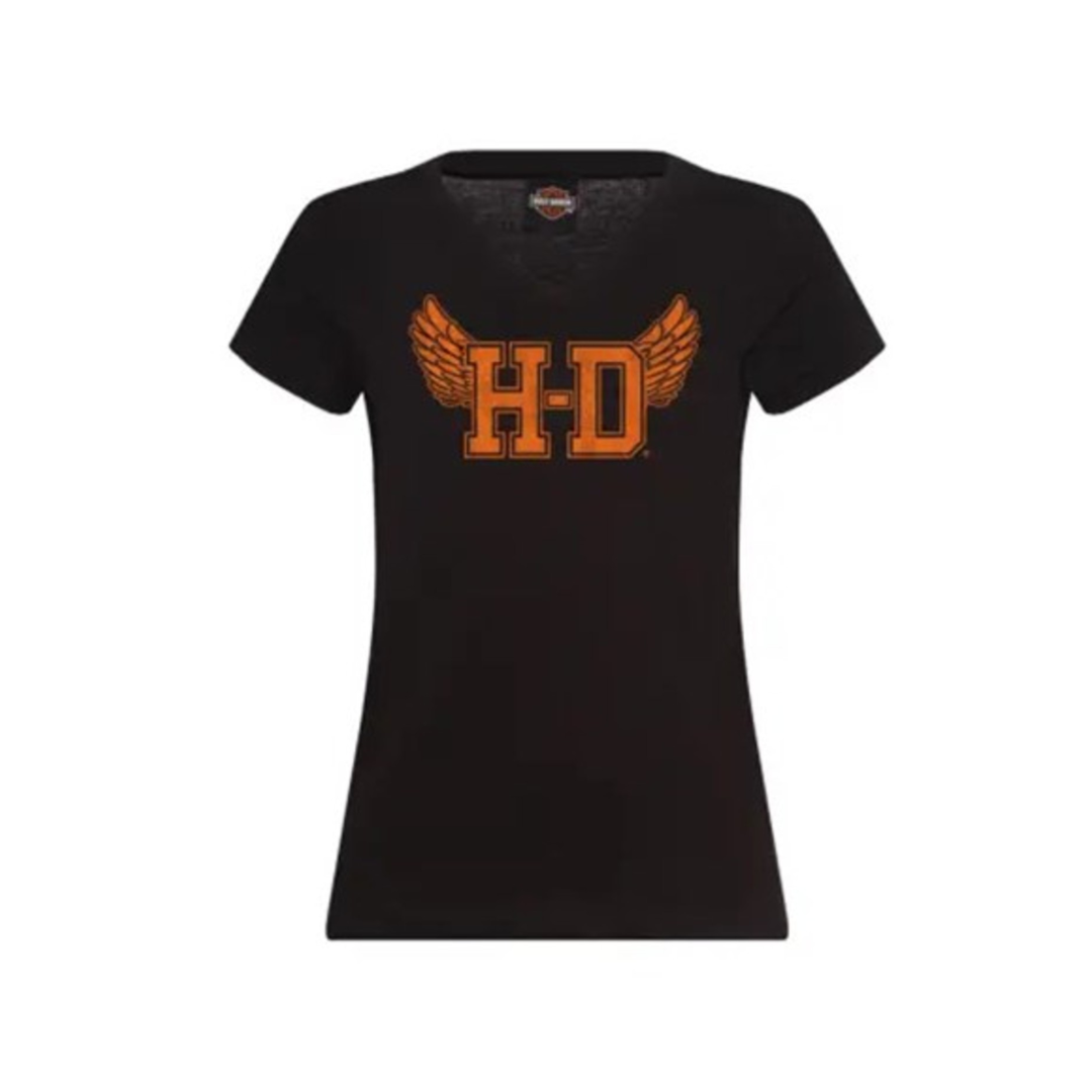 Gasoline Alley Harley-Davidson® Women's Dealer Tee - Collegiate