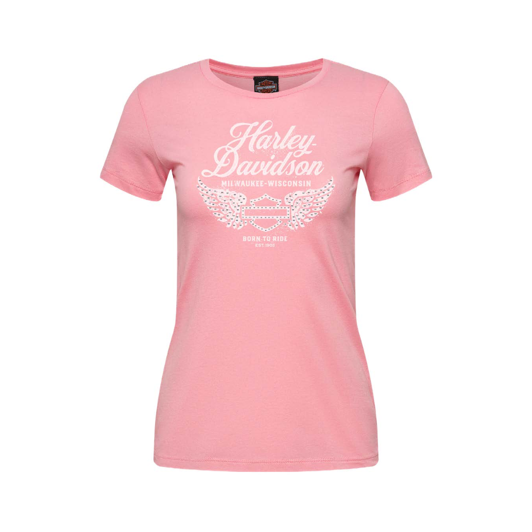 Gasoline Alley Harley-Davidson® Women's Dealer Tee - Heaven