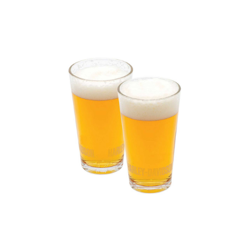 Harley-Davidson®Premier Pint Glass Set