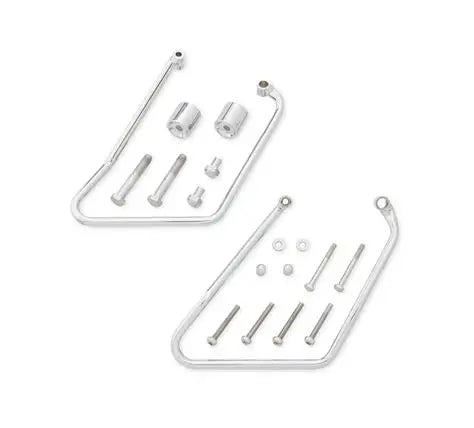 91017-10A Harley-Davidson® "Chrome Saddlebag Support Kit Dyna"