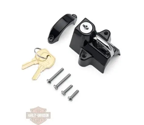 92800020 - Harley-Davidson Universal Mount Helmet Lock, BLK