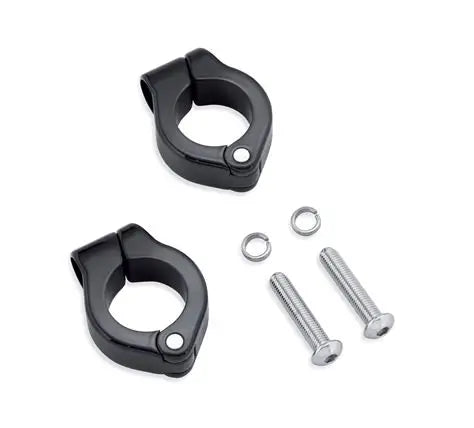 68000141 Harley-Davidson® "LED Fog Lamp Engine Guard Clamp Kit gloss black"