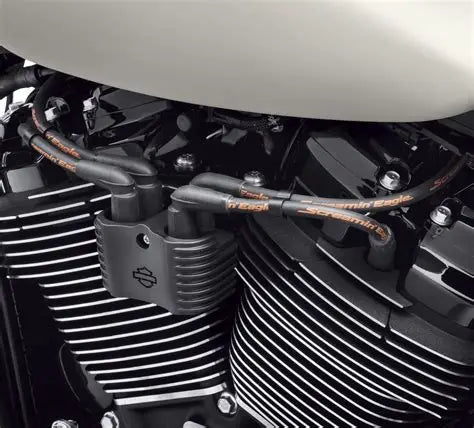 31600111A Harley-Davidson® "Screamin’ Eagle 10mm Phat Spark Plug Wires – Black"