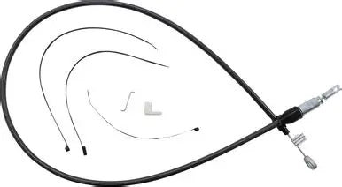 MS-423411HE -45in. Quick Connect Upper Clutch Cable – Black Pearl. Fits Softail 2018-2024 & Most Touring 2021-2024