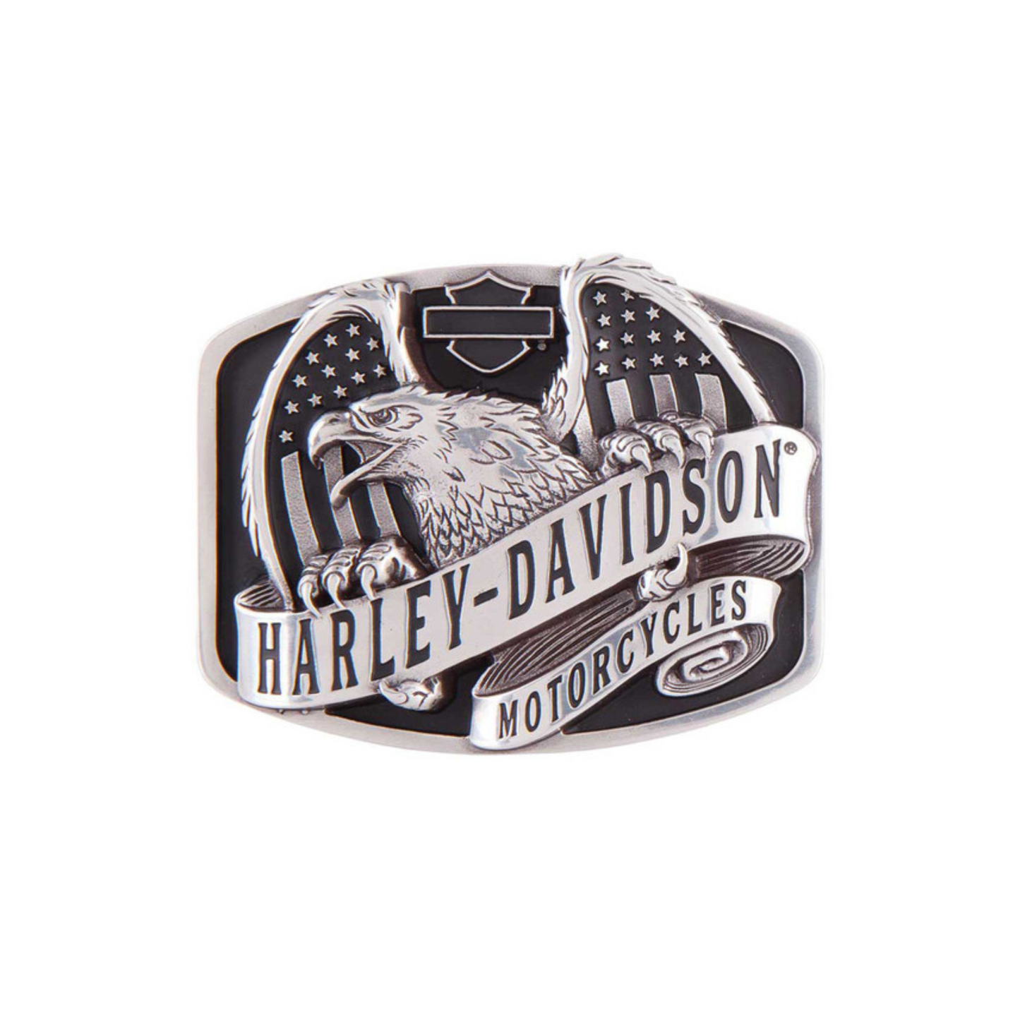Harley-Davidson® Men's Eagle Wing Over America Belt Buckle