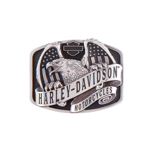 Harley-Davidson® Men's Eagle Wing Over America Belt Buckle
