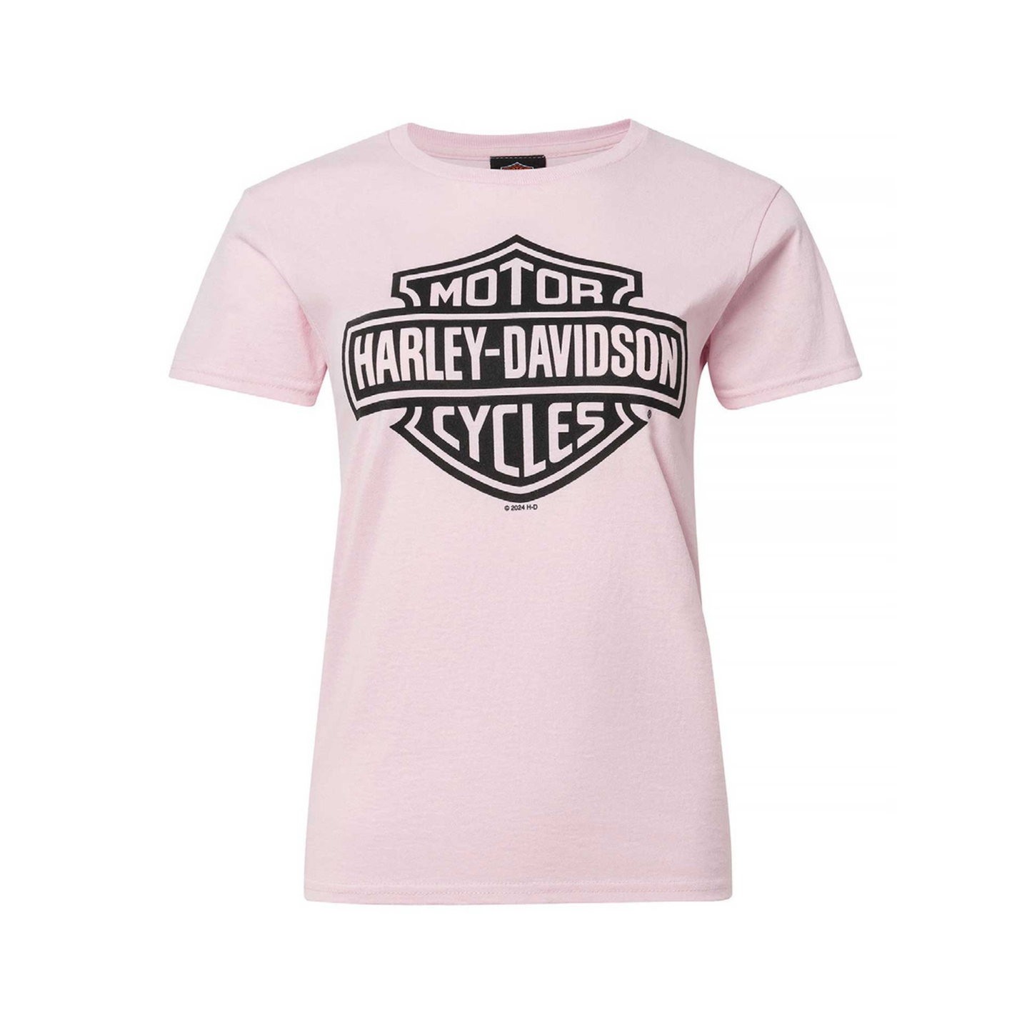 Gasoline Alley Harley-Davidson® Womens Dealer Tee - Pink B&S