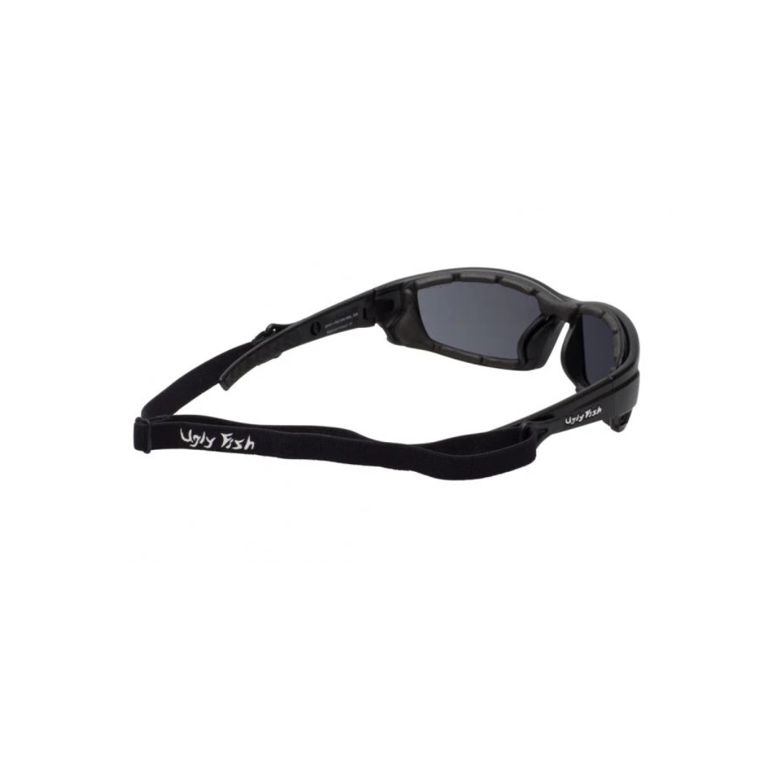 Ugly Fish Rocket - Matt Black Frame,  Polarised Smoke Lens