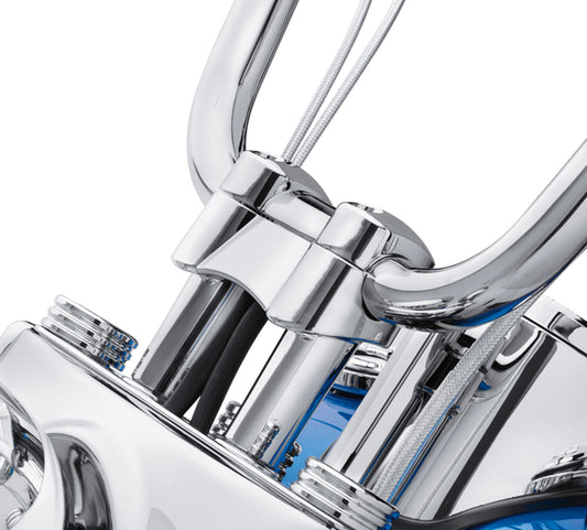 56929-10 "Harley-Davidson® Chrome Fat Riser Kit"