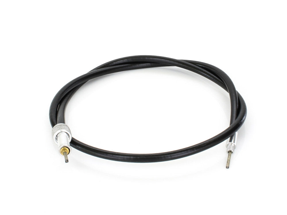 B-106-30-60004 "40in. Speedo Cable– Platinum Braided. Sportster/Touring/Dyna"